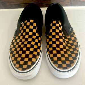 Vans Classic Slip on Checkerboard Shoes